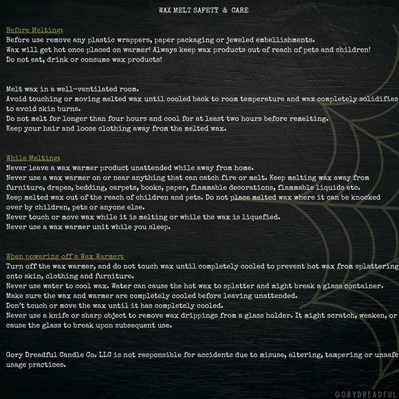 Attaghoul! Wax Melt Chunkies: Gingersnap White Pumpkin Spicy Sugar Scent - Picture 10 of 10